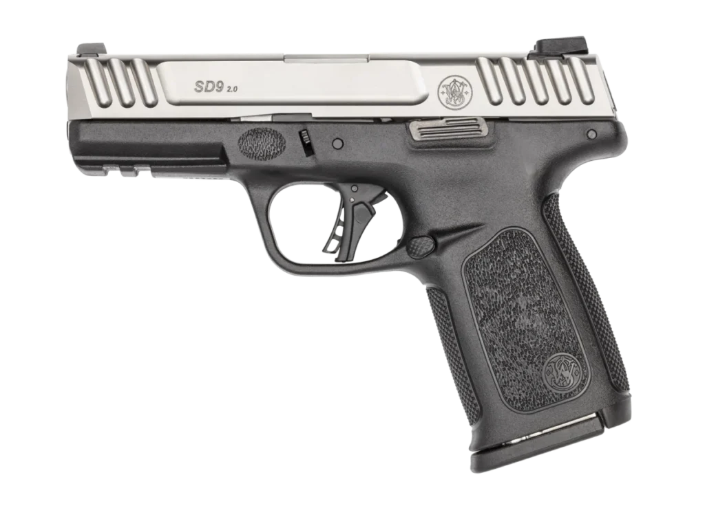 SMITH AND WESSON SD9 2.0 9MM 10+1 4" SS/BLK FS