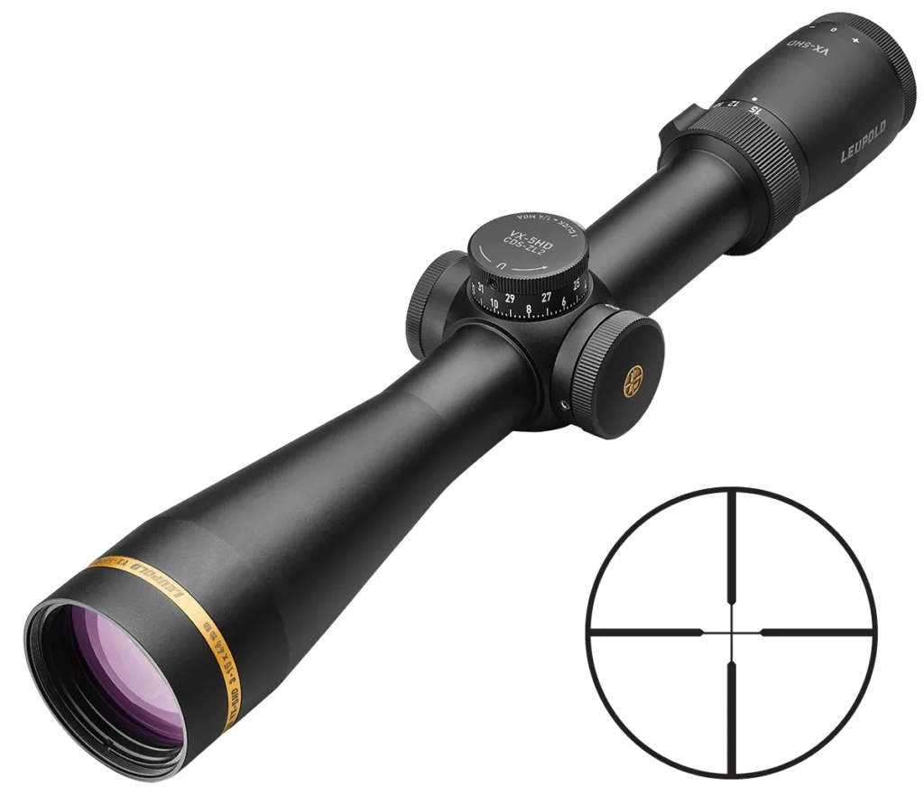 LEUPOLD VX-5HD 3-15X44 30MM CDS SF W-P